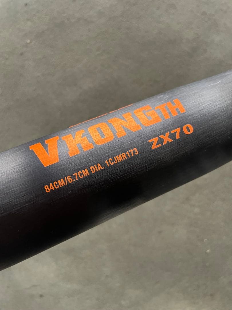 ヒデさん専用ミズノ軟式VコングTH野球金属バット