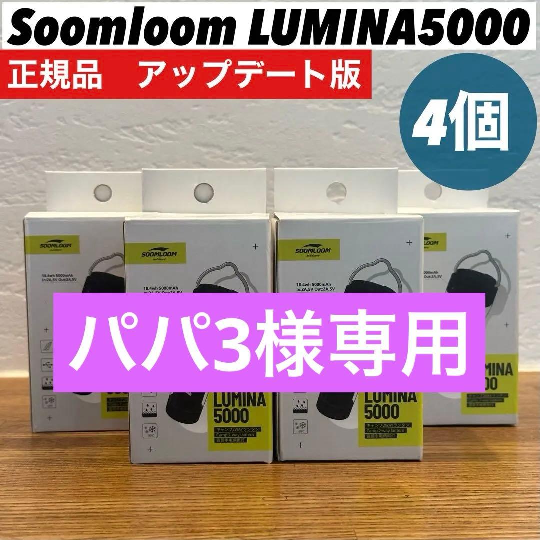 スームルーム　LUMINA5000 ルミナ5000 4個　カラビナ　ゴールゼロ