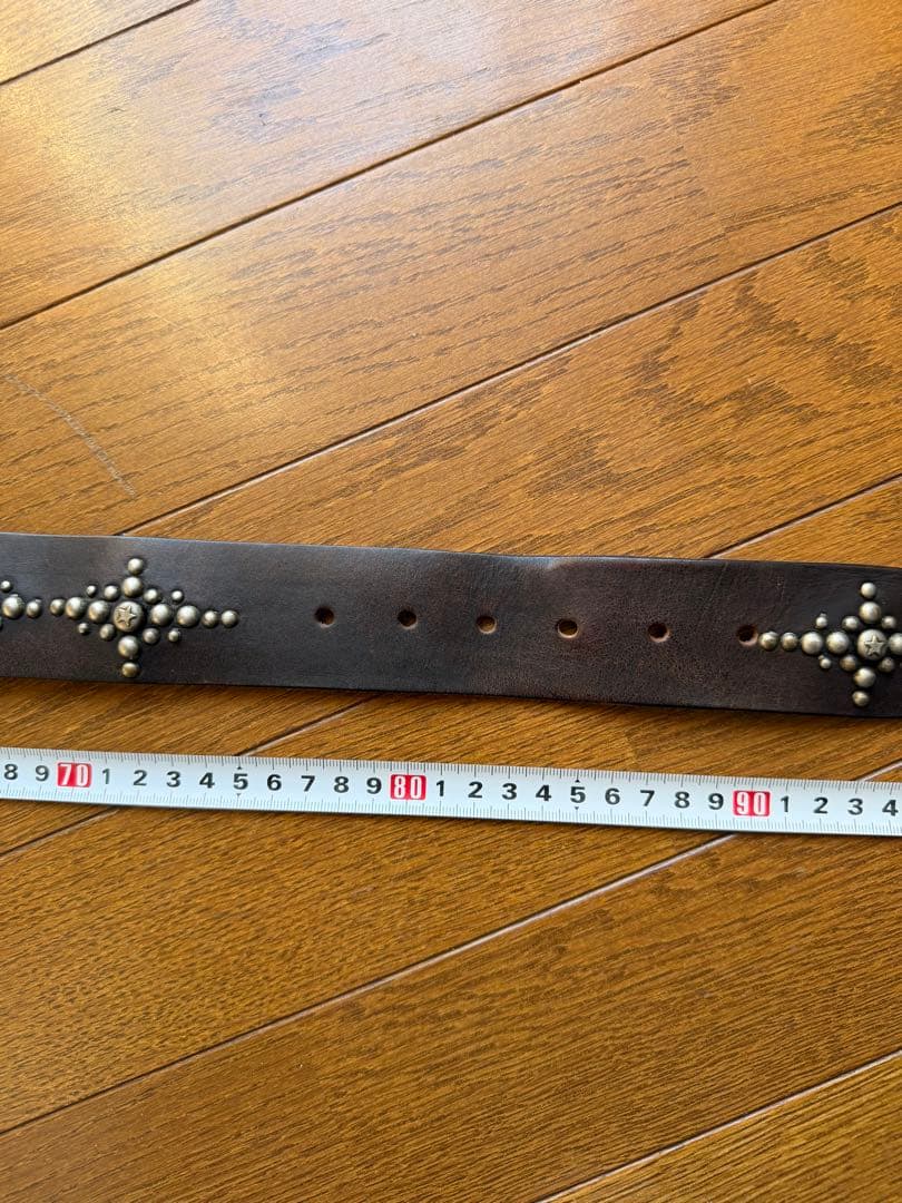 OLD STUD スタッズベルト スタースタッズ W79-90