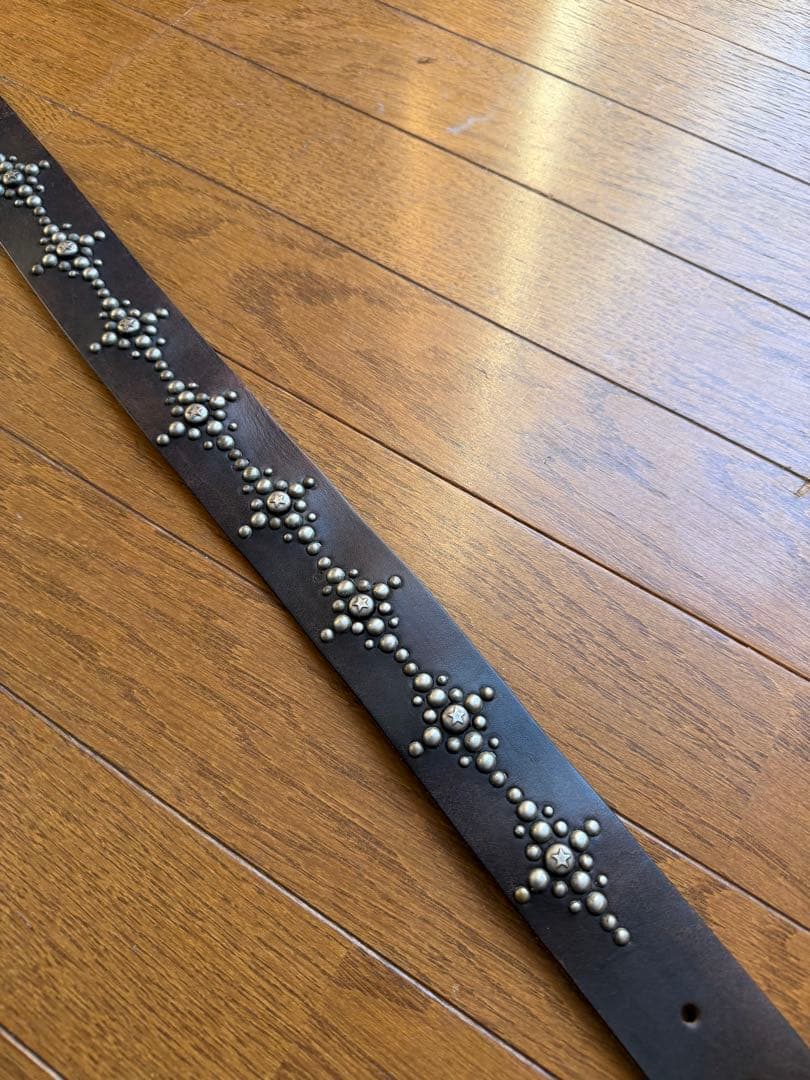 OLD STUD スタッズベルト スタースタッズ W79-90