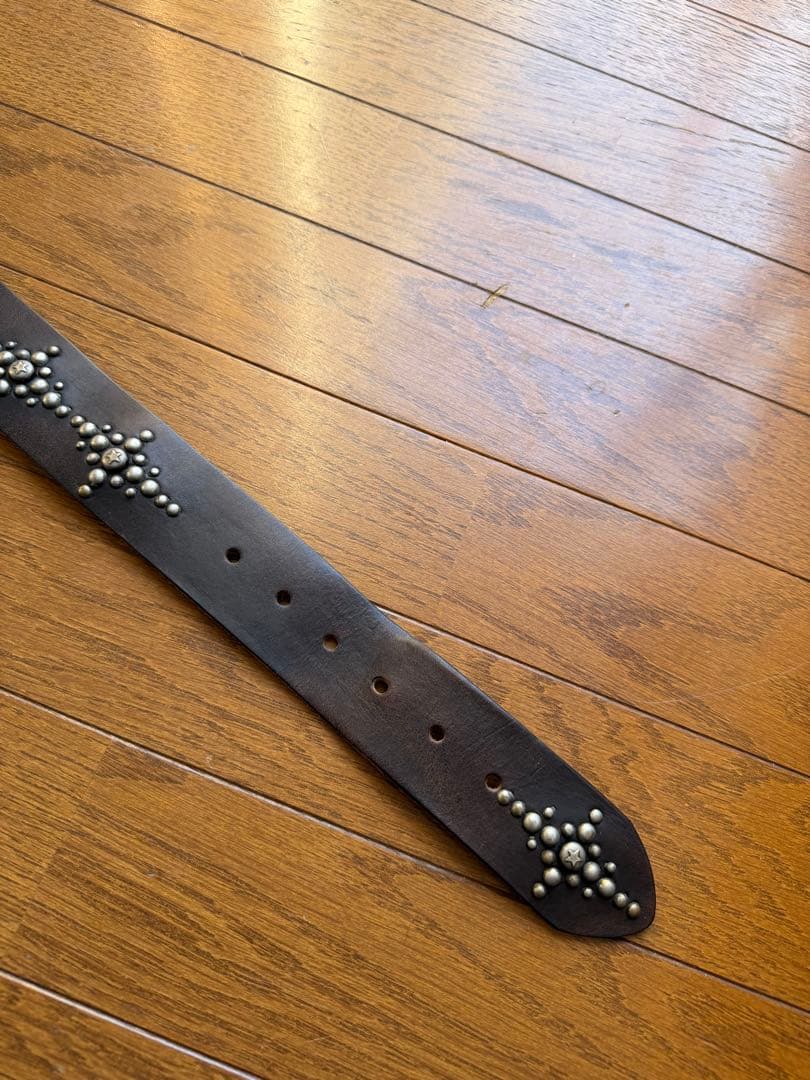 OLD STUD スタッズベルト スタースタッズ W79-90