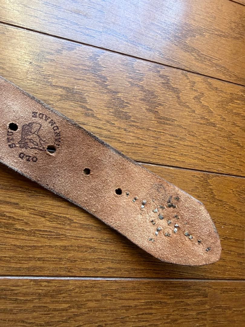 OLD STUD スタッズベルト スタースタッズ W79-90