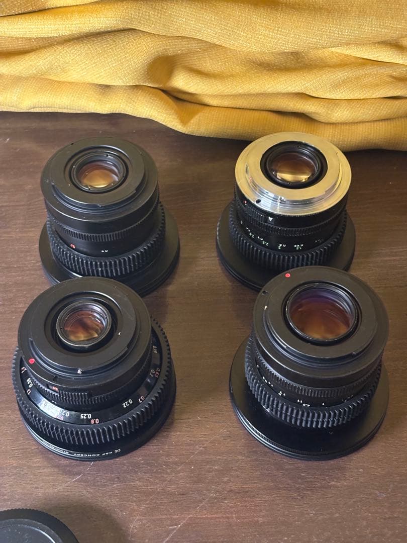 Carl Zeiss jena Flektogon+pancolar 4本セット