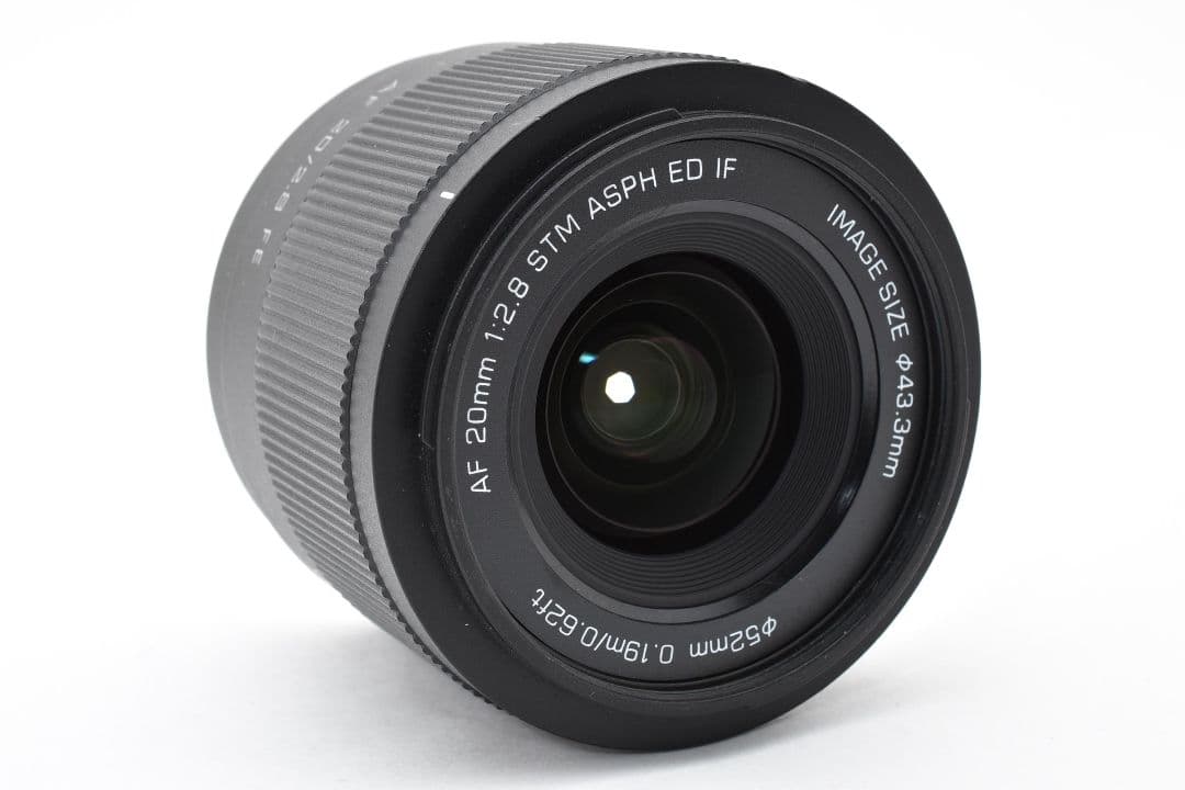 レンズ(単焦点) VILTROX 20mm f2.8 STM ASPH ED IF
