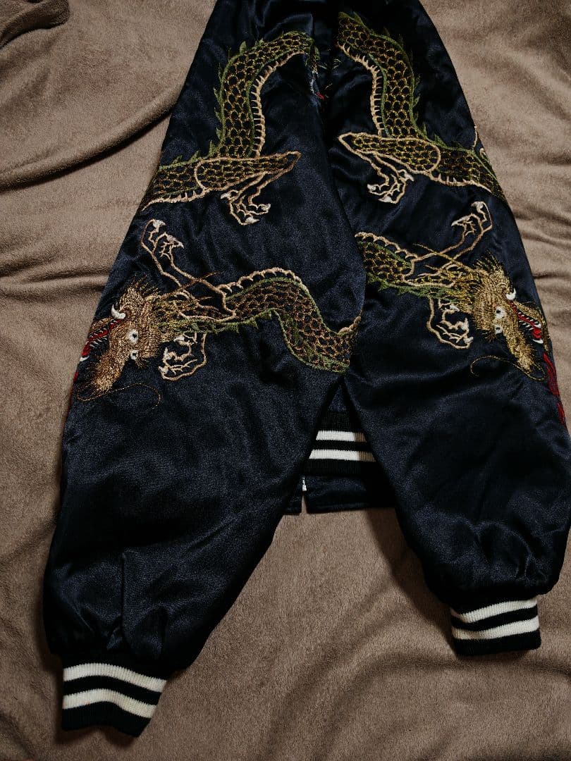 Hoshihime 龍日本限定 スカジャン サテン unisex vintage