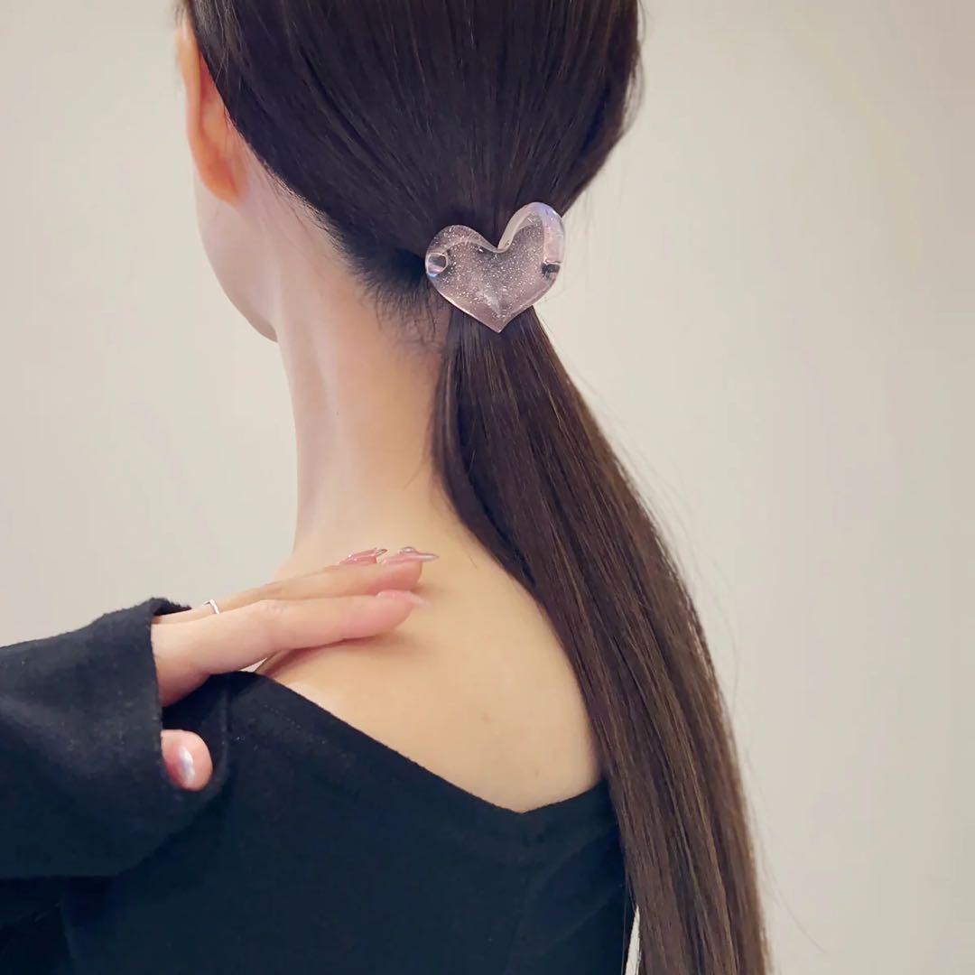 コレットマルーフ　ハート ドロップ ポニー カフ ラージ