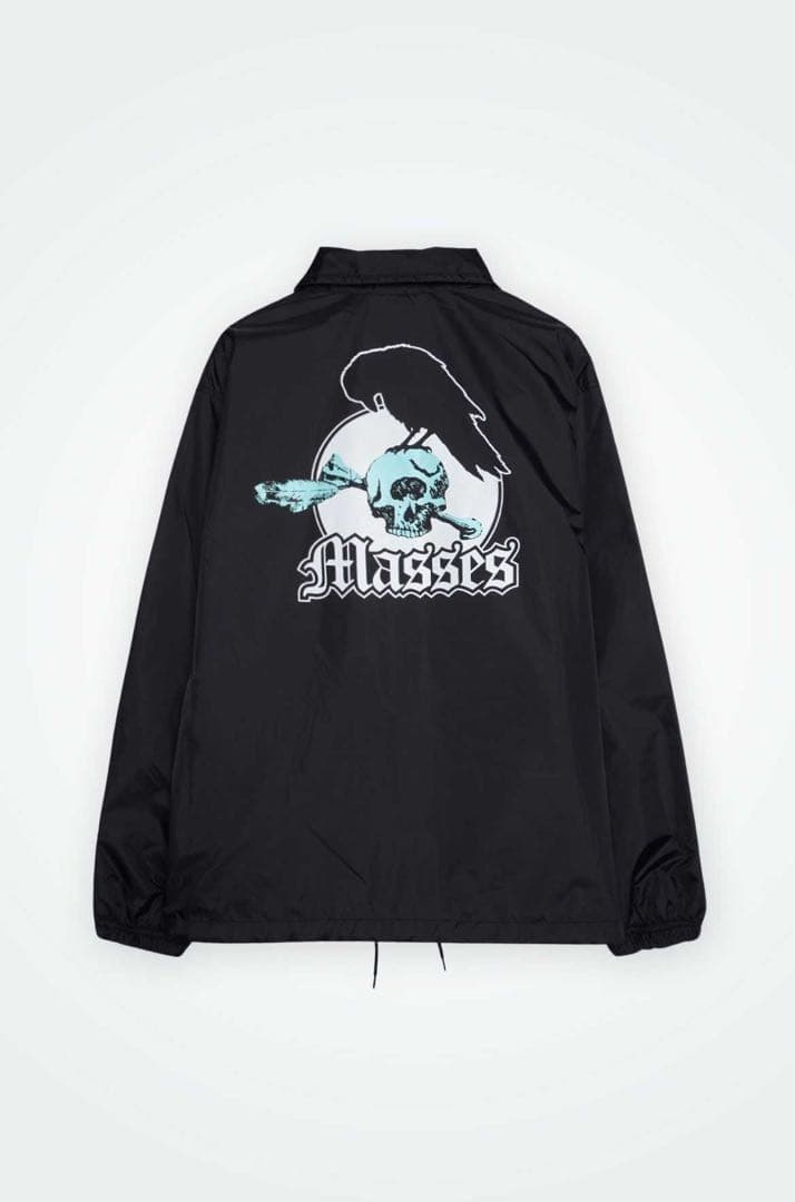 ジャケット・アウター MASSES NYLON JKT CROW \