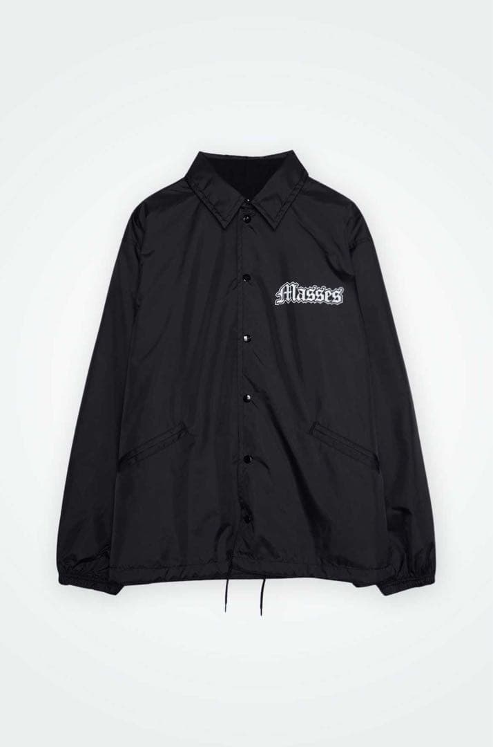 ジャケット・アウター MASSES NYLON JKT CROW \"BLACK\"