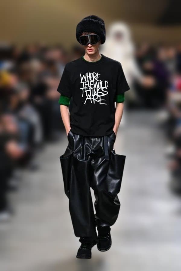 入手困難★sacaiサカイ★11万Faux Leather Pants 2