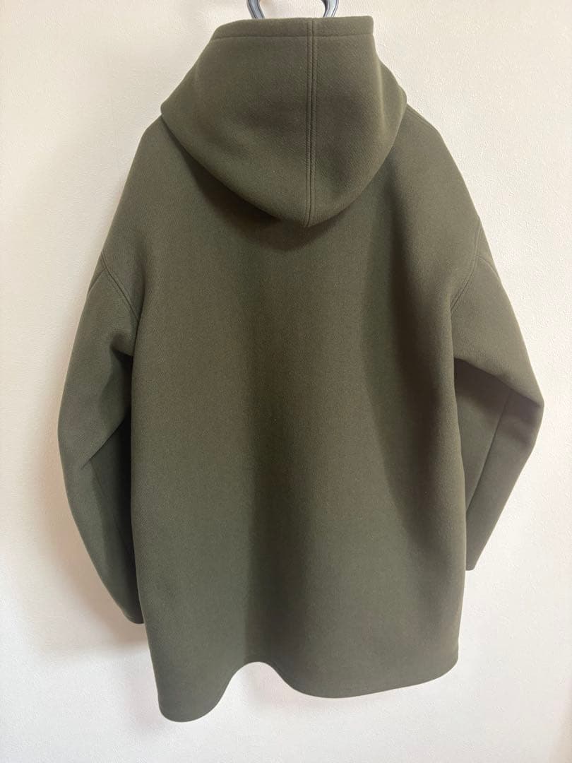 オーラリー コートAURALEE HEAVY MELTON HOODEDCOAT