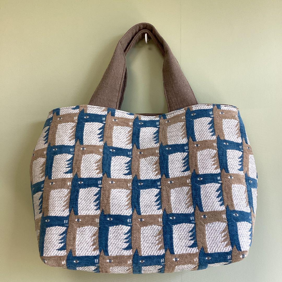 ミナペルホネンthoroughbred トートバッグ　ハンドメイド