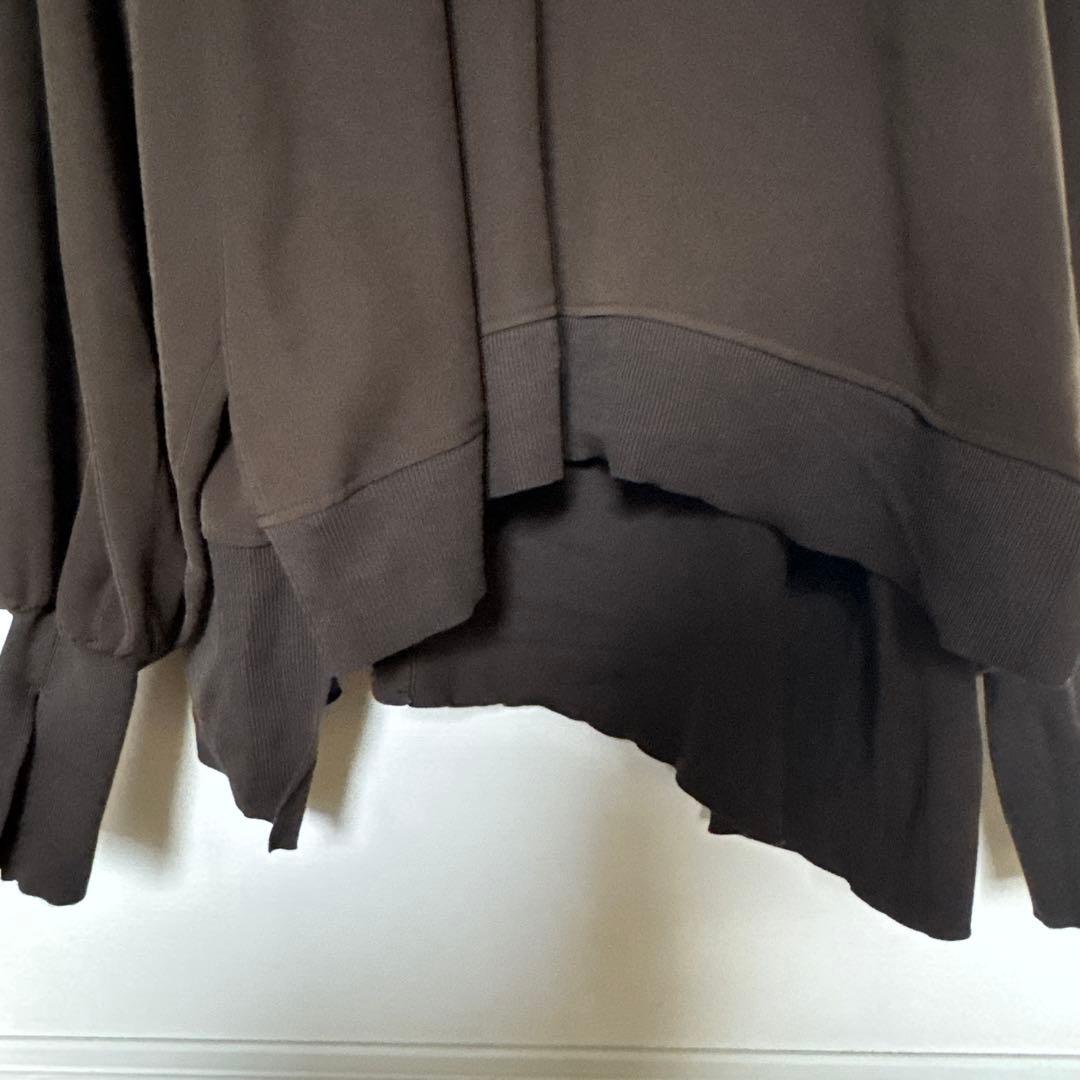 ENFOLD エンフォルド ミリオーネ リブBOXプ ルオーバー　カーキ　38