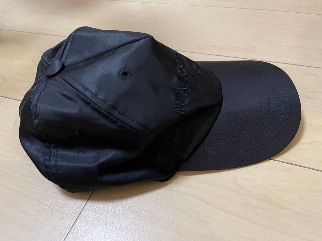 MM6 エムエムシックス ベースボールキャップ 黒