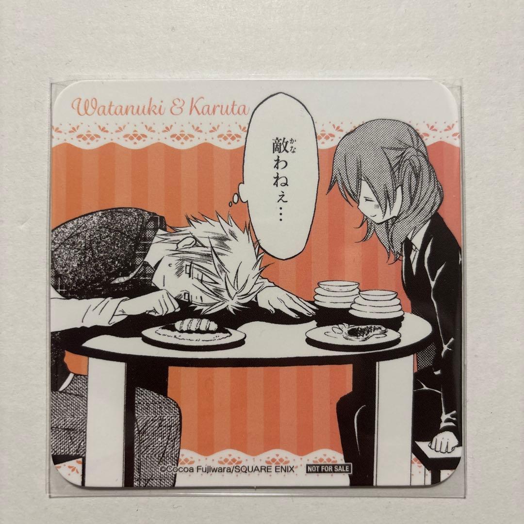 妖狐×僕SS 藤原ここあ カフェ 大阪限定 コースター いぬぼく 渡狸＆カルタ