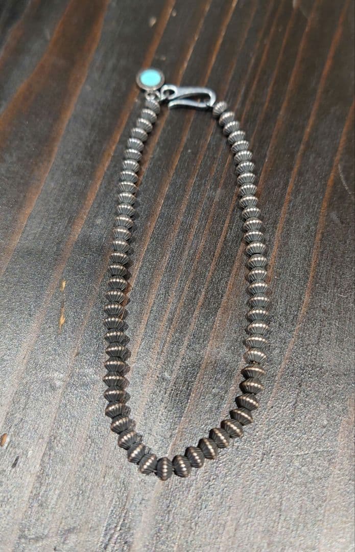 廃盤 SAAD サード シルバー ビーズ ブレスレット STERLING