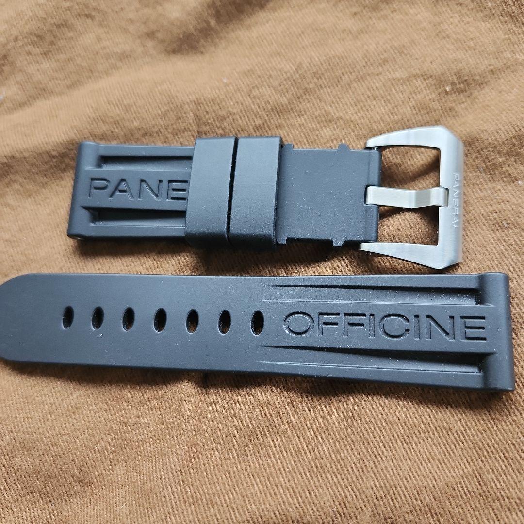 PANERAIラバーベルト。ルミノール44。