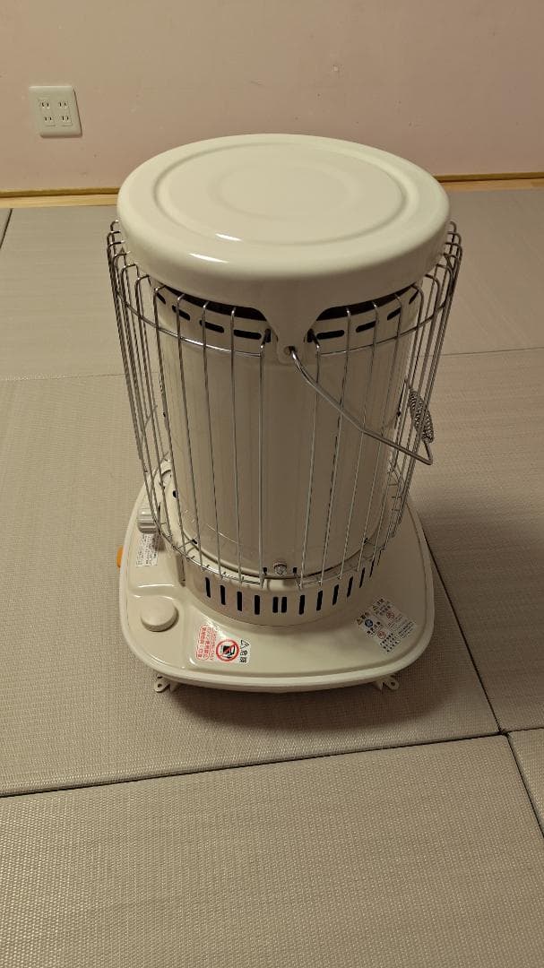 【manmo】CORONA SL-6624 ホワイト 石油ストーブ