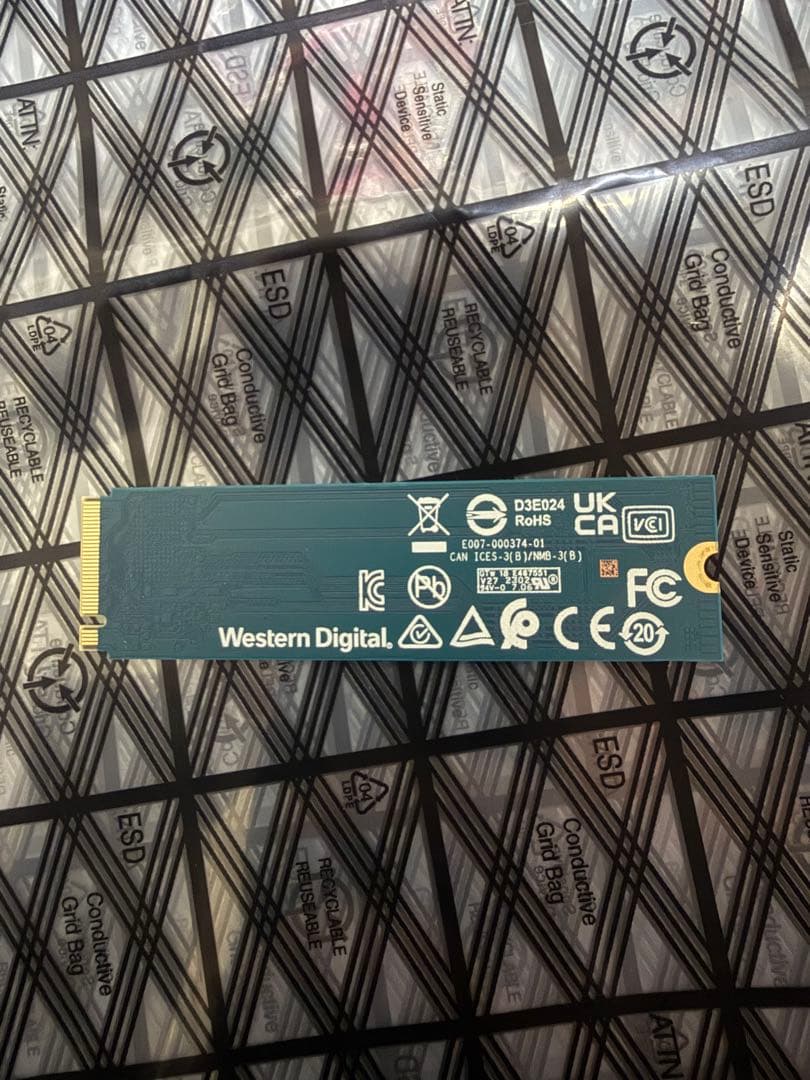 内蔵型SSD Western Digital WD Blue 2TB M.2 SSD