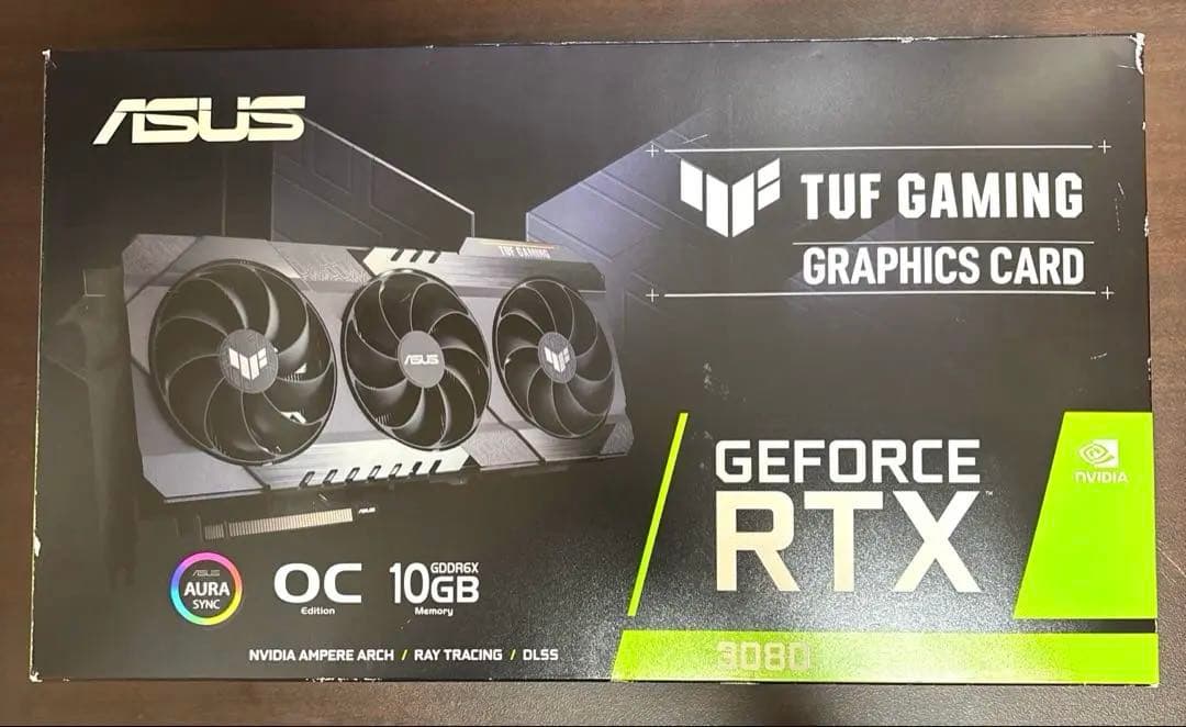 グラフィックボード・グラボ・ビデオカード ASUS TUF GAMING RTX3080 10GB OC