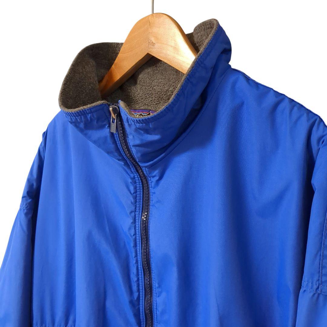 80s Patagonia USA製 シェルドシンチラ ブルー XXL