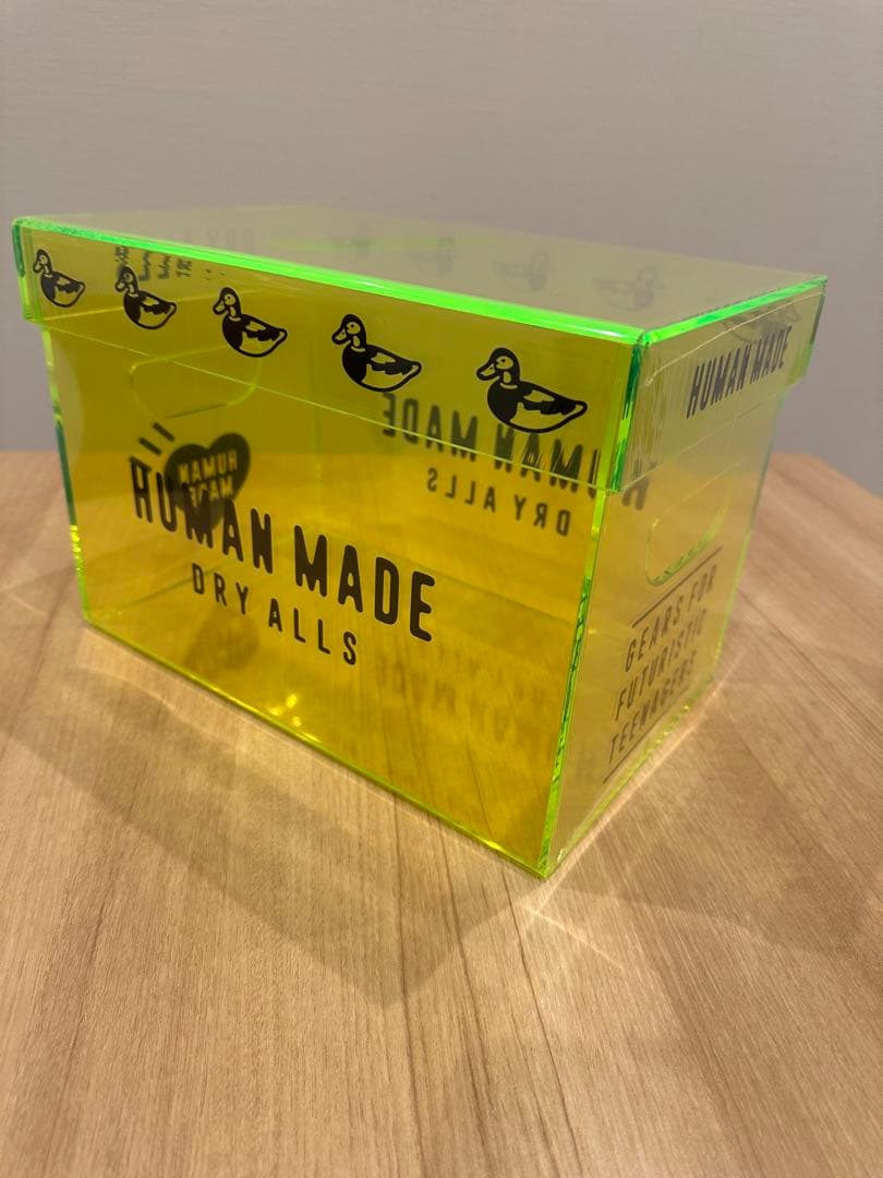 ヒューマンメイド アクリルファイルボックス イエロー