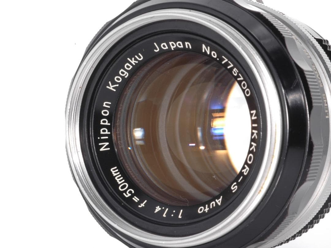 極美☆保証 Nikon NIKKOR-S Auto 50mm f/1.4 レンズ