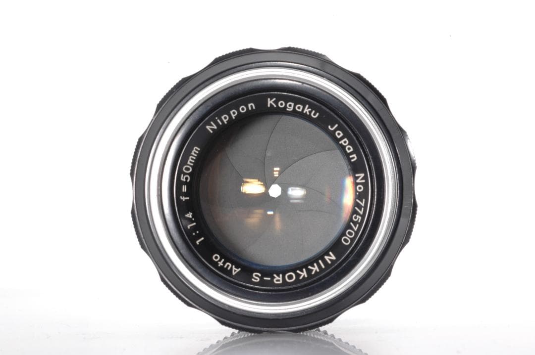極美☆保証 Nikon NIKKOR-S Auto 50mm f/1.4 レンズ