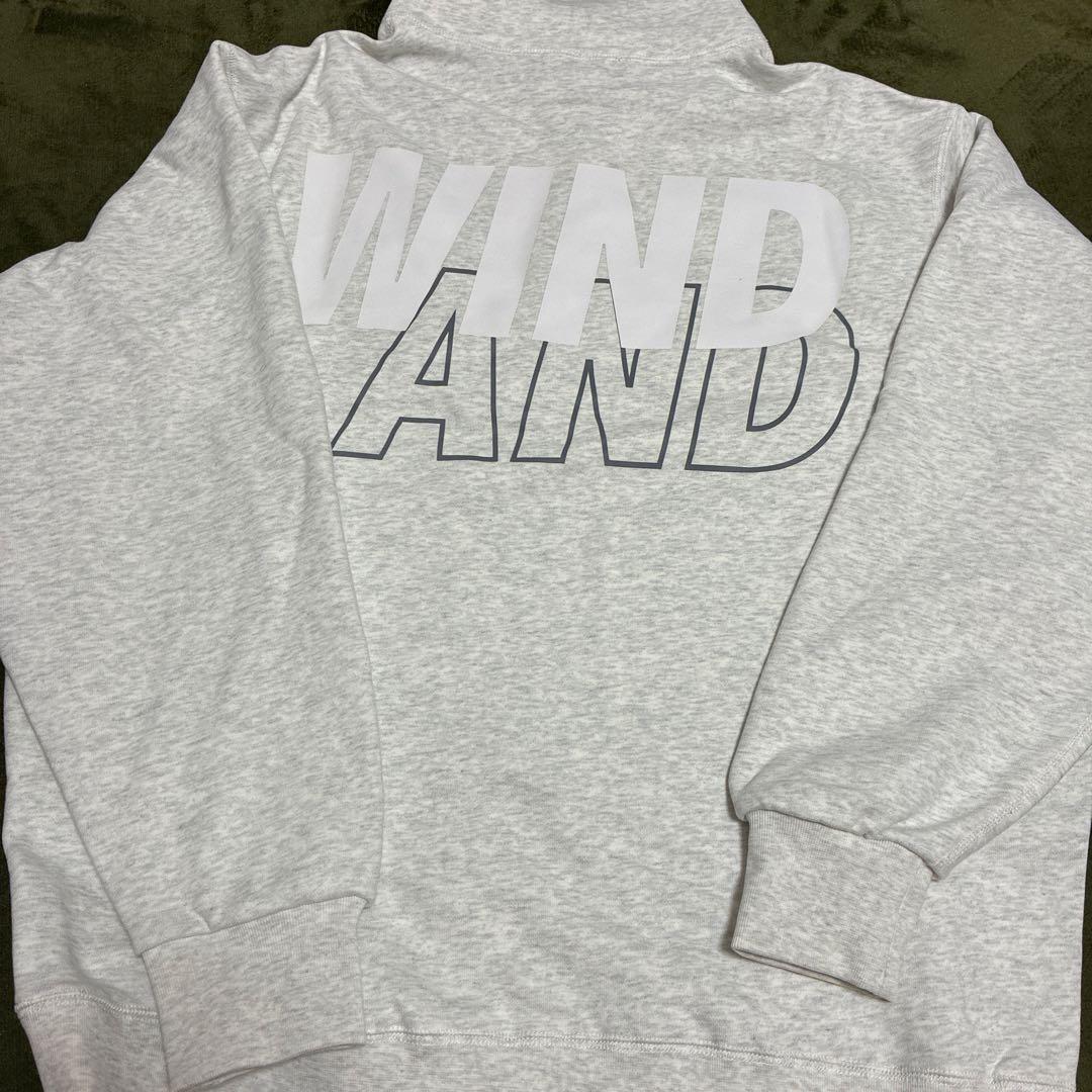 WIND AND SEA Lサイズ ハーフジップ