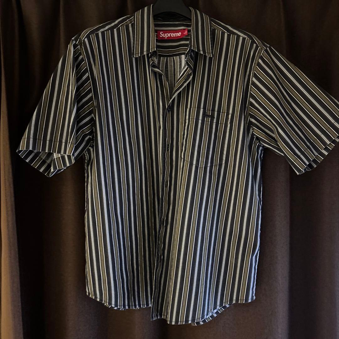 トップス Supreme Loose Fit Multi Stripe S/S Shirt