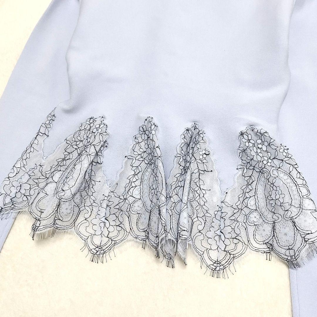 0*︎様 CELFORD　セルフォード　刺繍レースニット　プルオーバー　36　タ