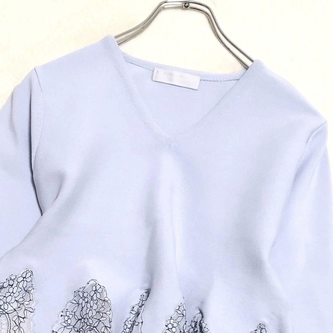 0*︎様 CELFORD　セルフォード　刺繍レースニット　プルオーバー　36　タ