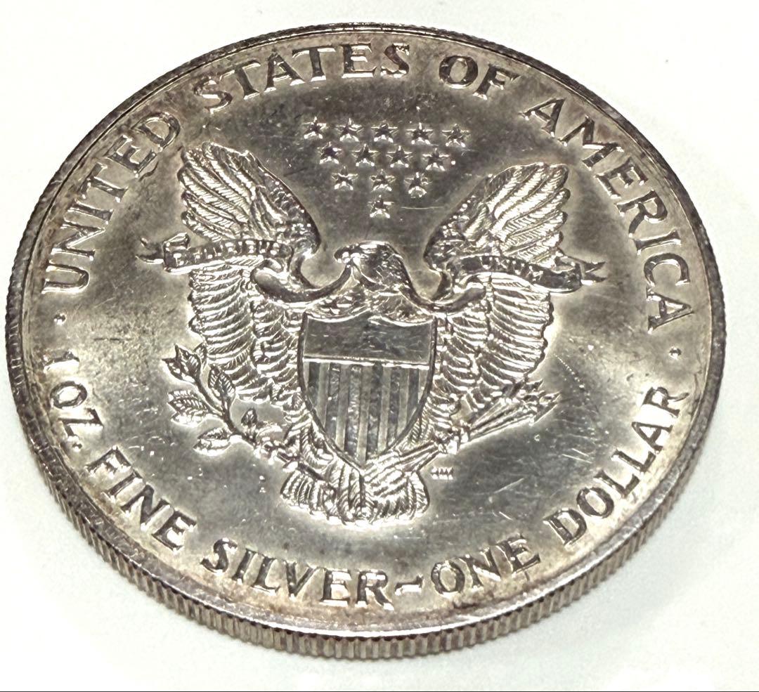 2001年 シルバーイーグル 銀貨 silver999 純銀