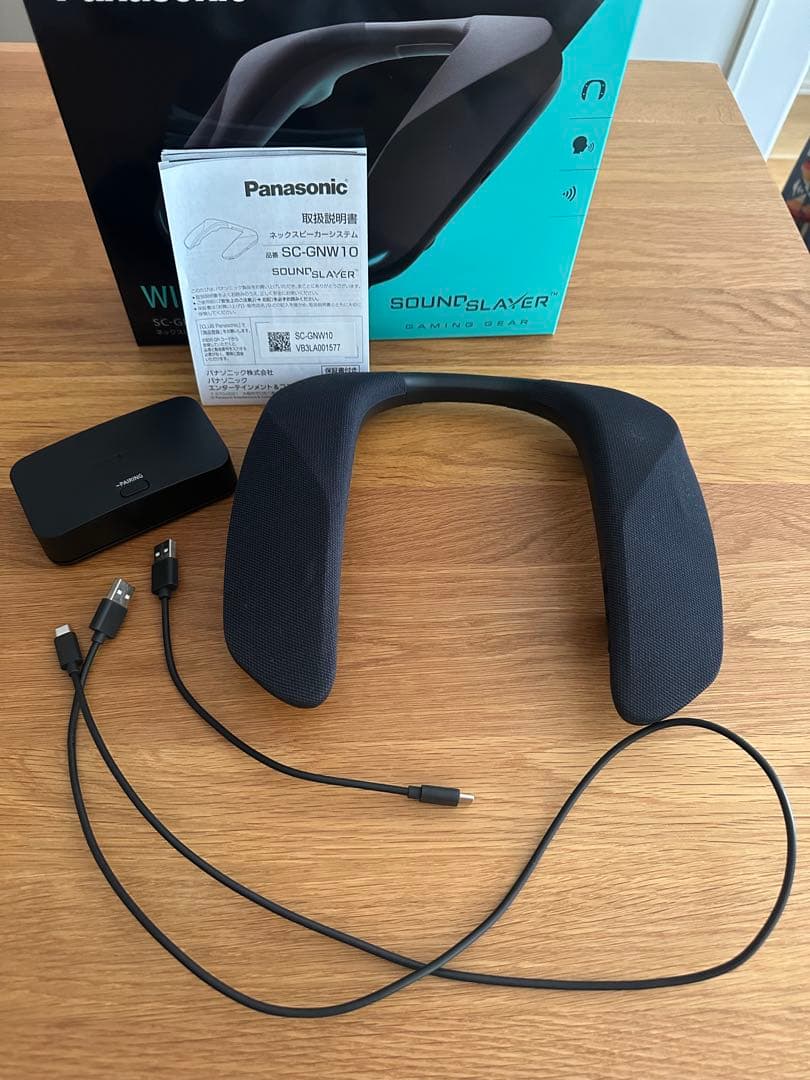 Panasonic ネックスピーカーシステム　SC-GNW10