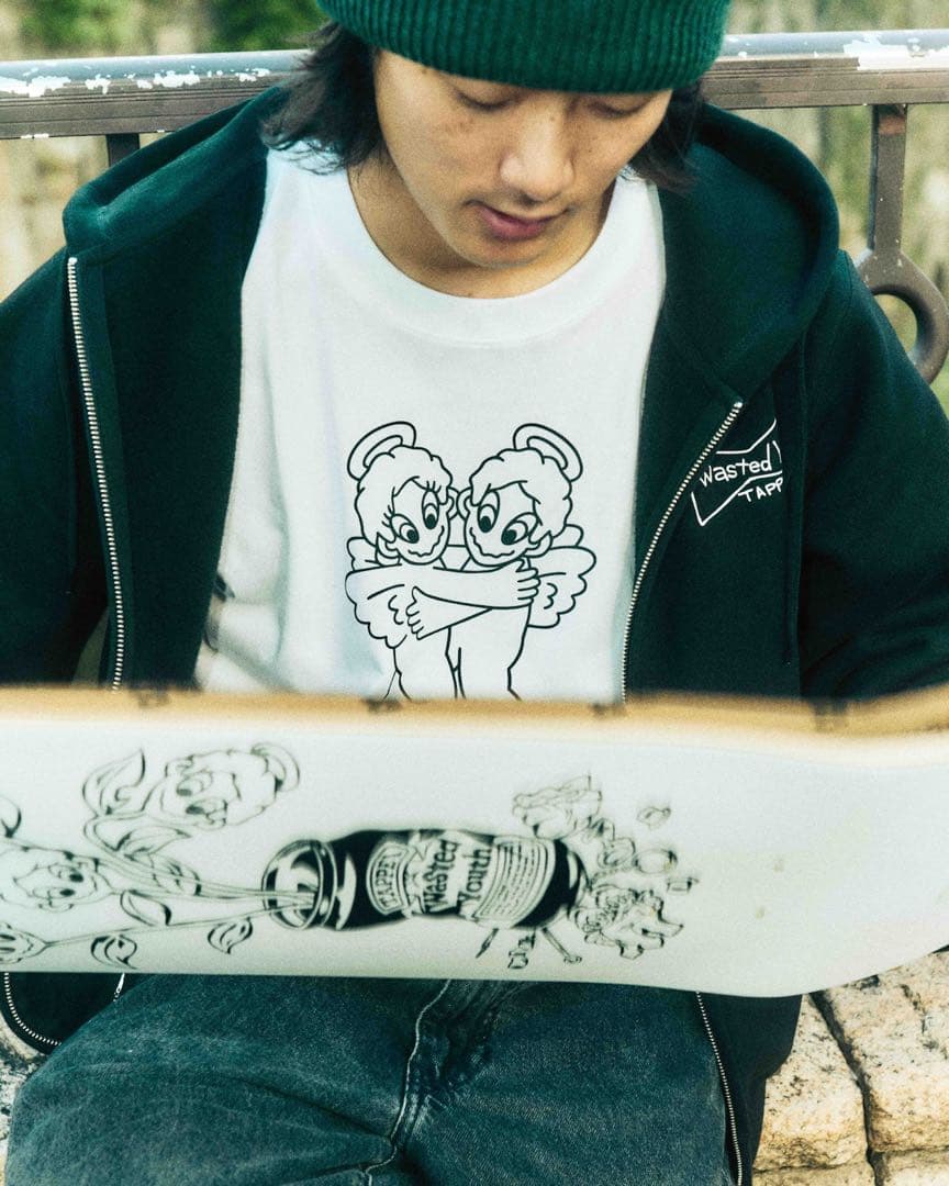 WASTED YOUTH × TAPPEI SKATEBOARD DECK
