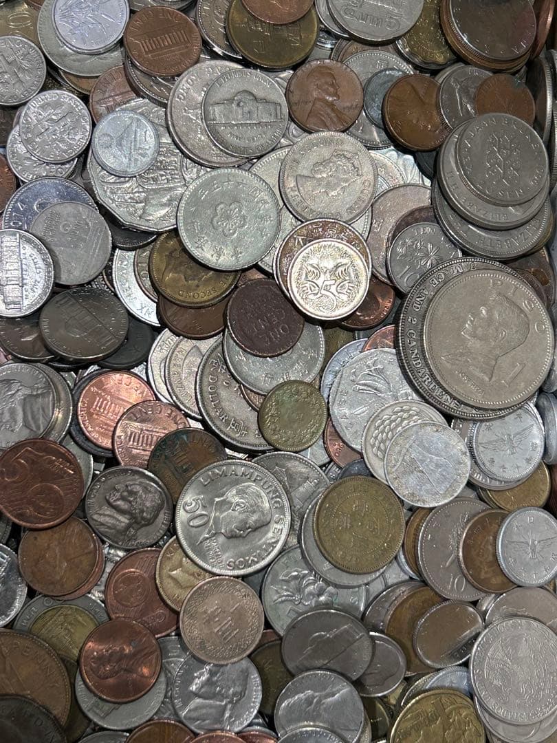 外国　　セット　大量　9.4キロ　古銭　銀貨　アメリカ　ドル　リバティー