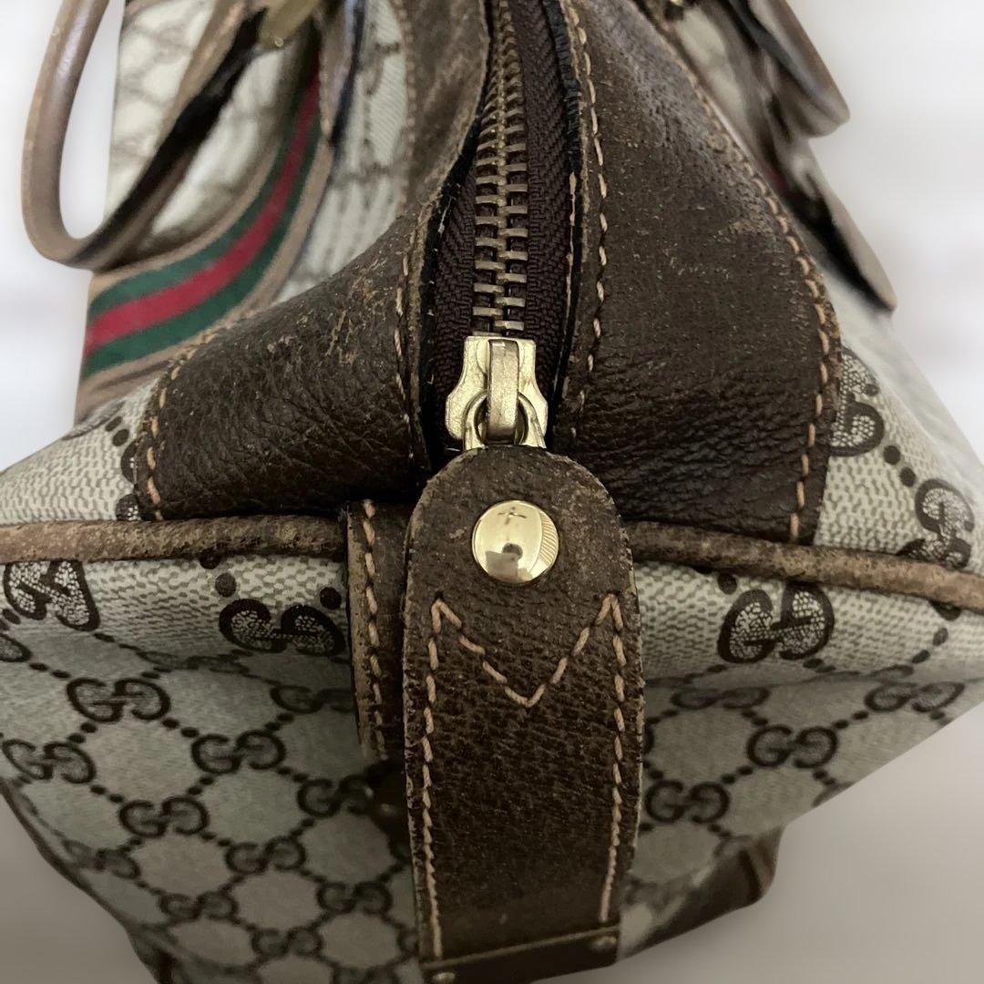 オールドグッチ、ボストンバッグ