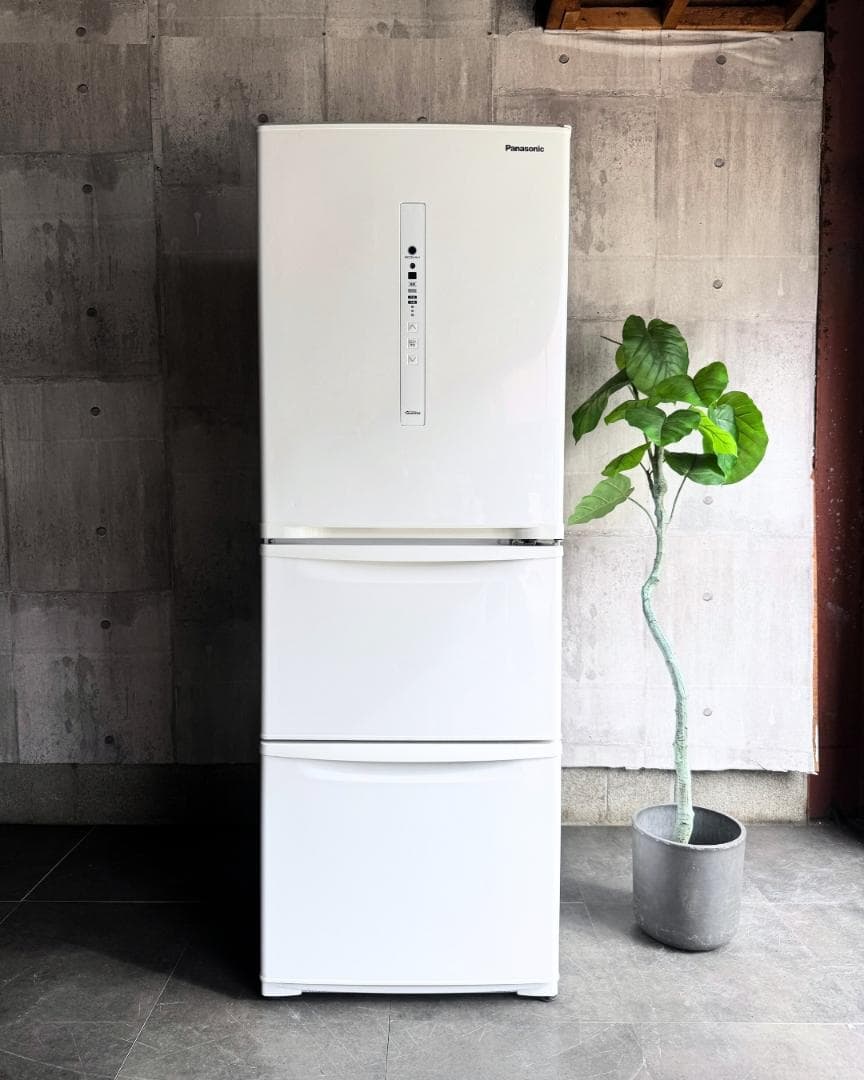 設置まで✨Panasonic ファミリー用大型冷蔵庫 335L✨2019年製⭕️
