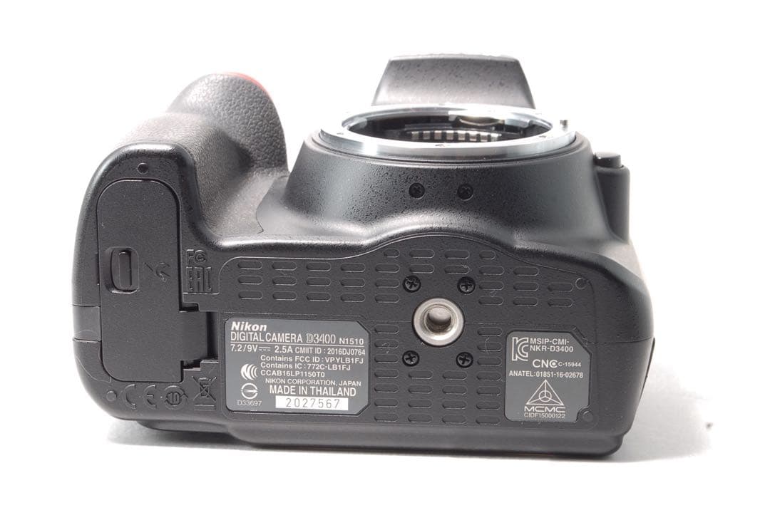Nikon D3400 18-55mm Ⅱ スマホ転送OK 一眼レフカメラ