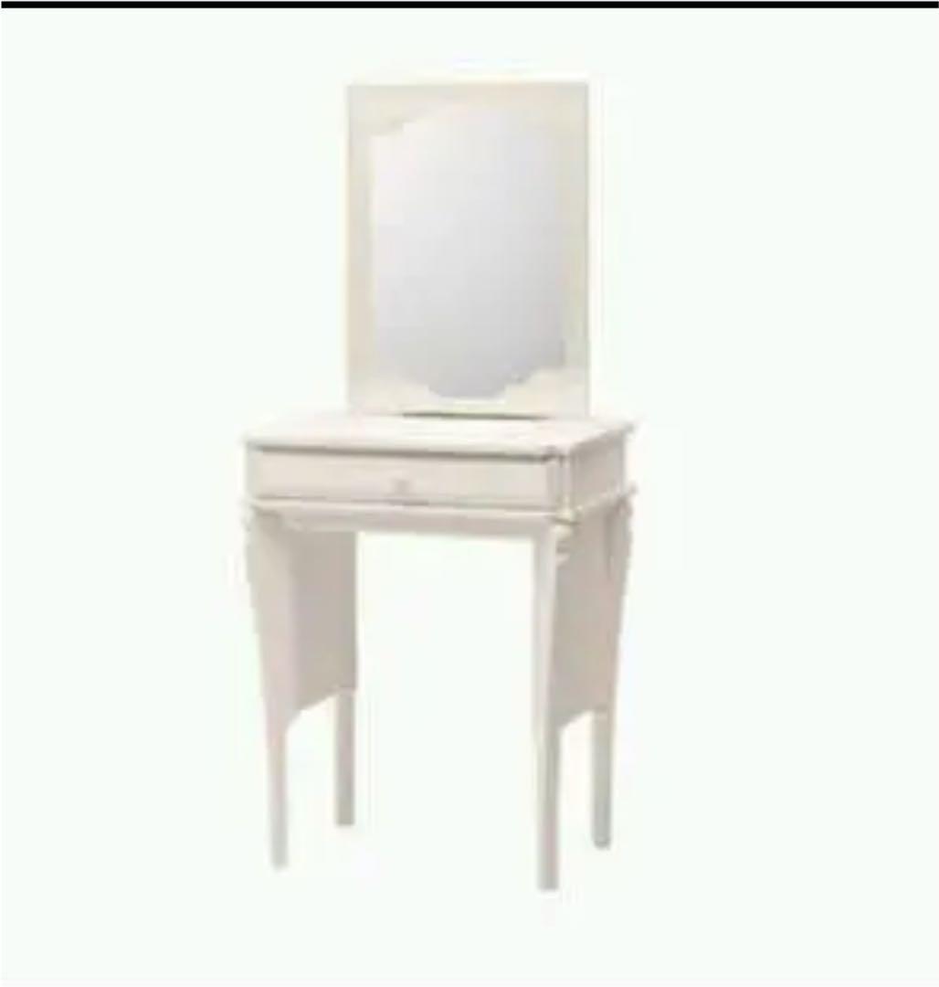 フランフラン　ホワイトドレッサー・鏡台