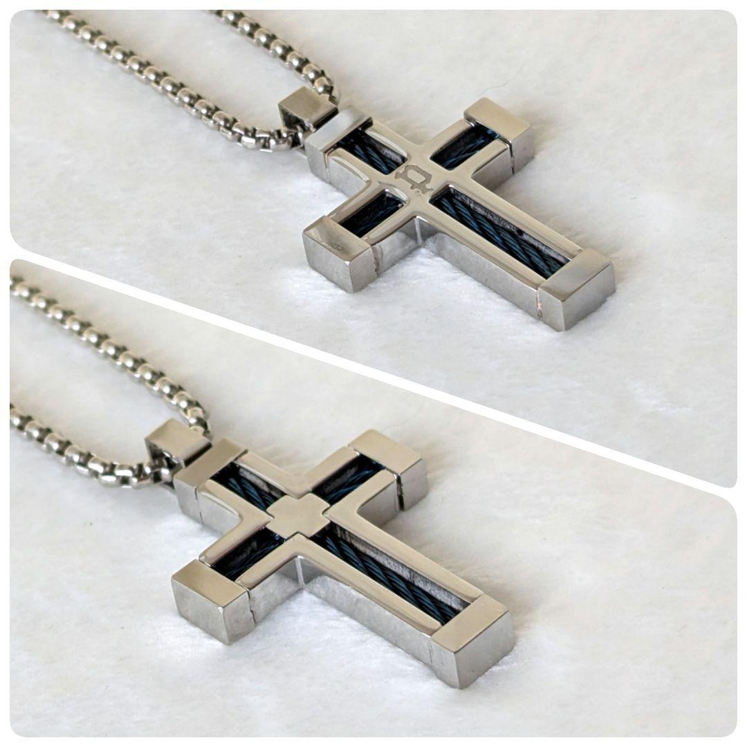 POLICE ポリス ネックレス アクセサリー クロス メンズ ケース付き