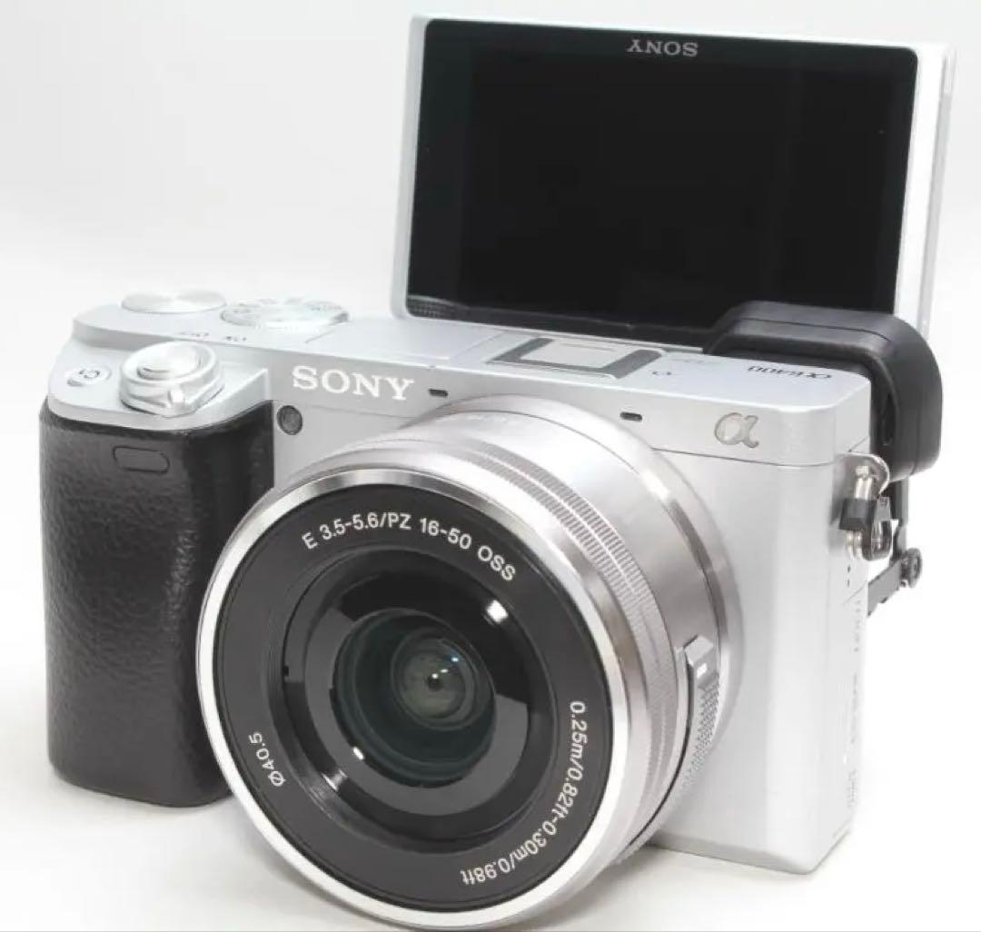 ❤️ショット数極少❤️SONY α6400 パワーズームレンズキット シルバー