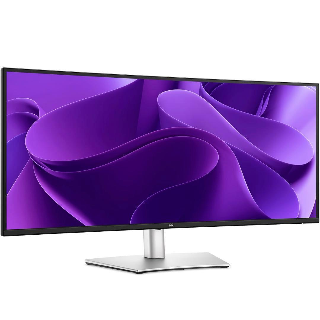 DELL34インチ P3421Wウルトラワイド曲面モニター美品　usb-c