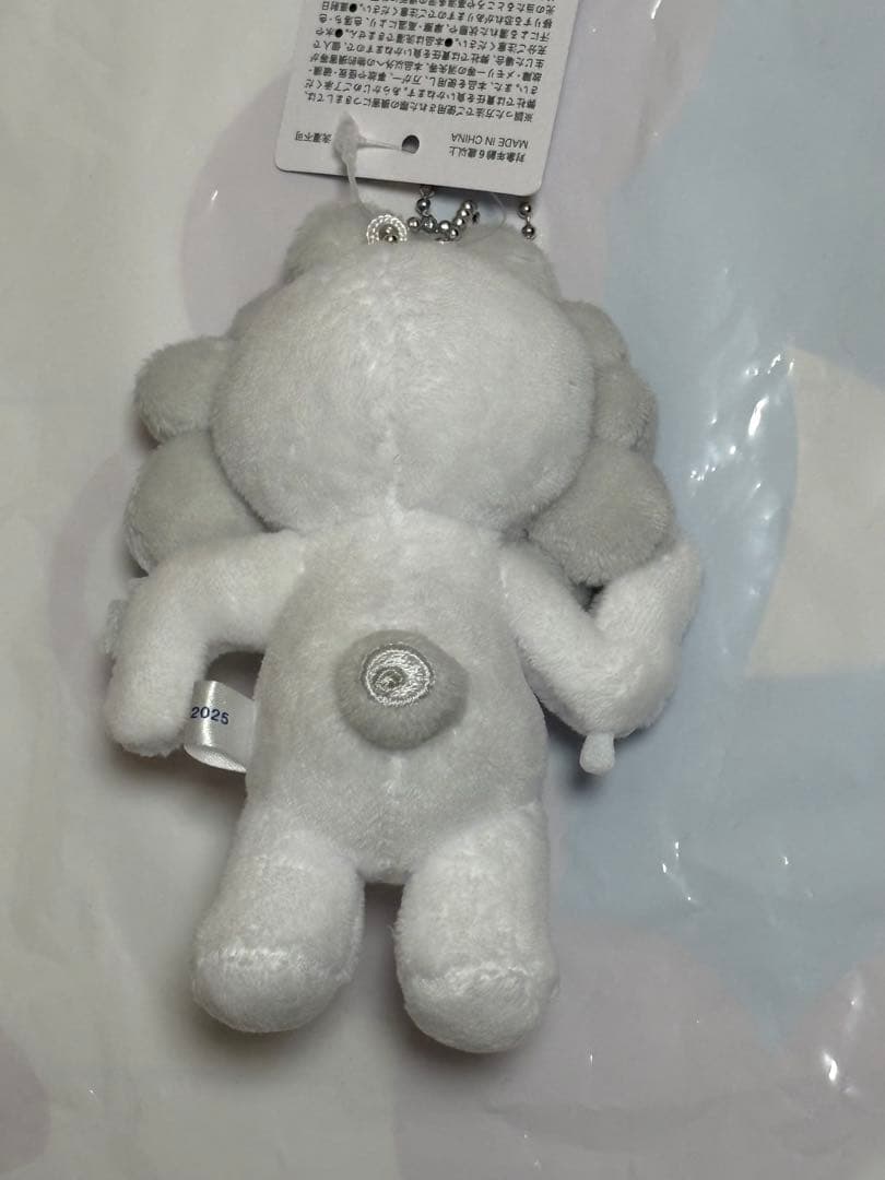 ミャクミャク　ボールチェーンマスコット（ホワイト）　C　白ミャクミャク