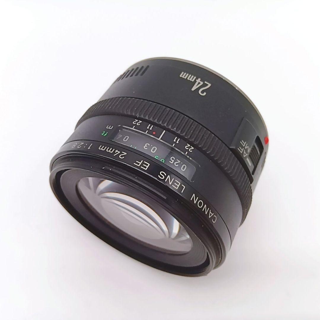 Canon キャノン EF 24mm F2.8 超広角レンズ 単焦点