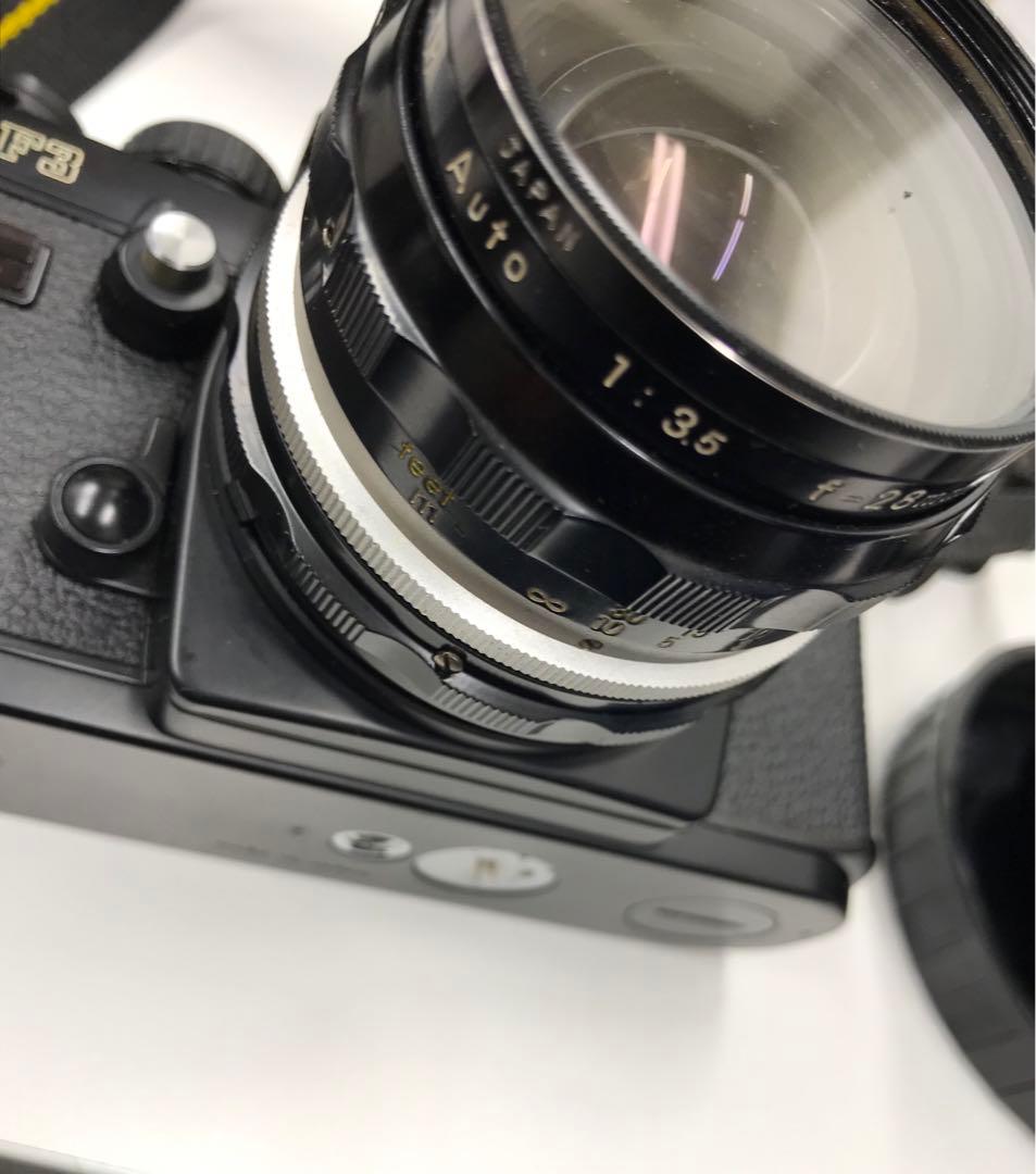 【近日終了】19 Nikon ニコン F-3 本体 ＋ 交換レンズ3本付き