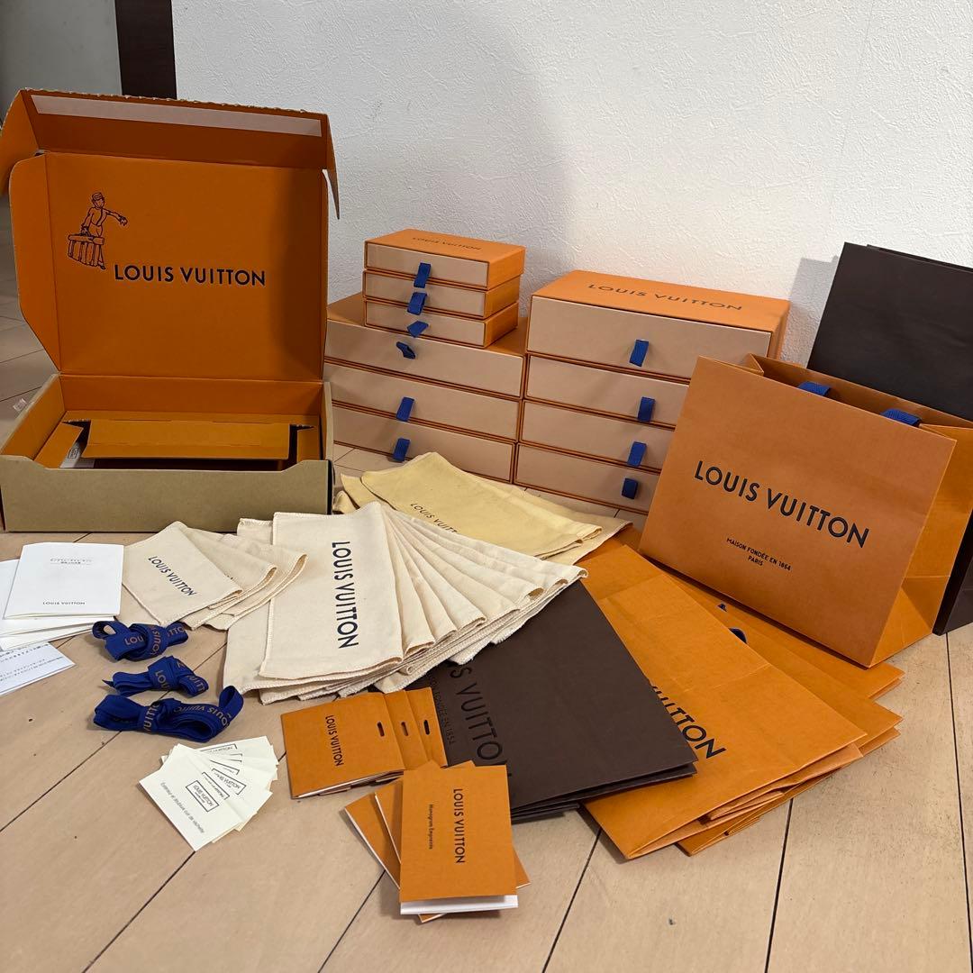 ルイヴィトン ショップ袋、箱まとめ売り