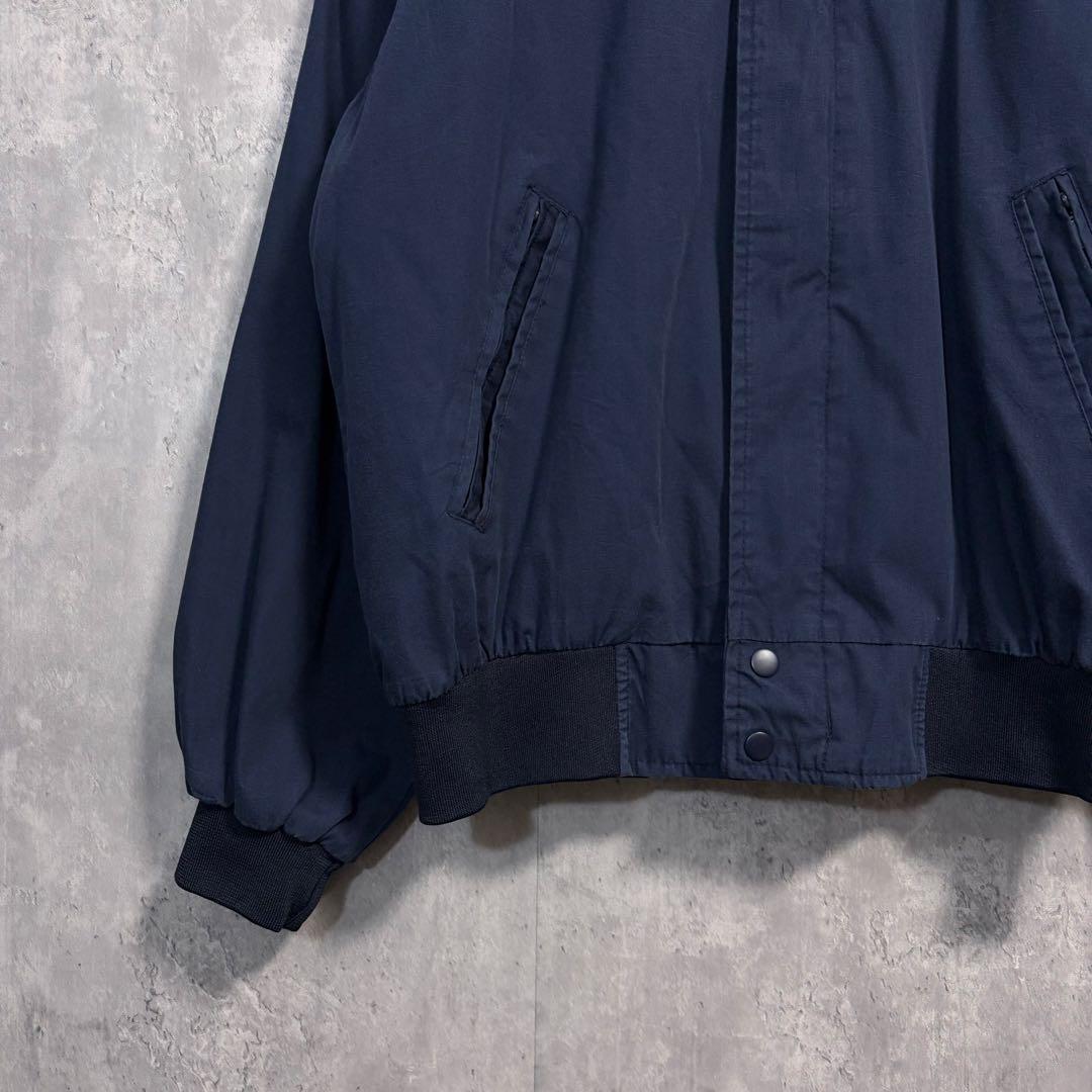 KNIGHTSBRIDGEダービージャケットMネイビー90s短丈ブルゾン