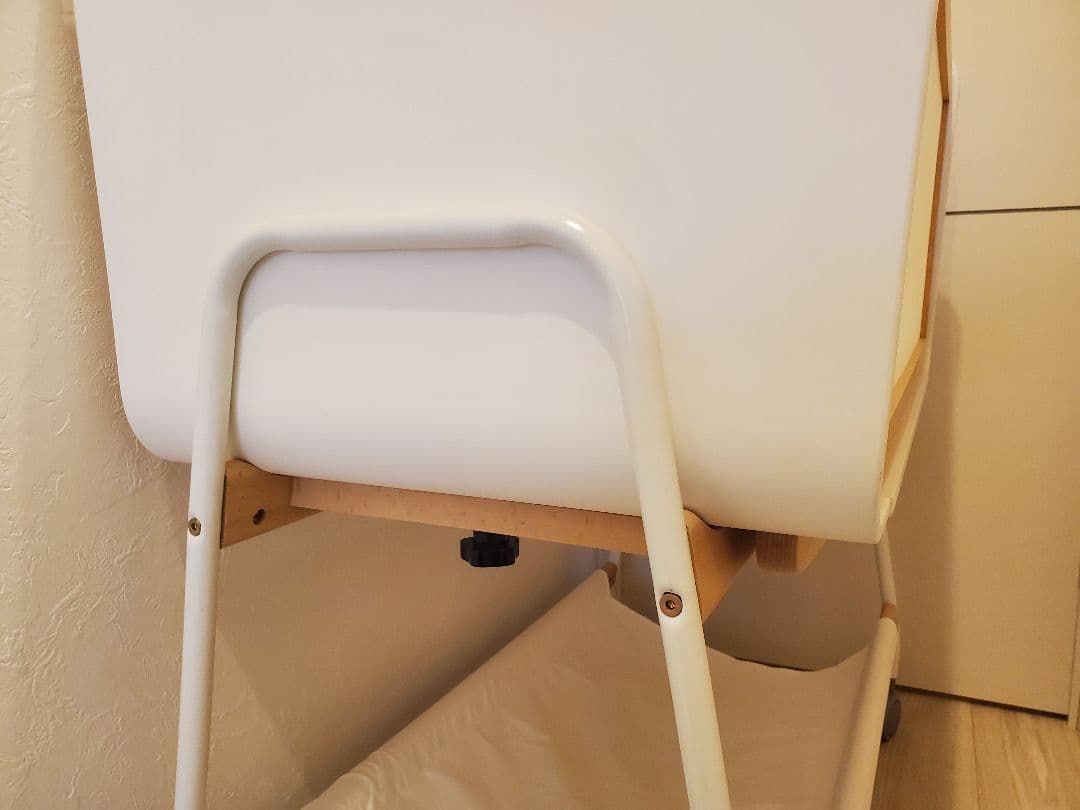 【 美品｜送料込 】リリワゴン2 ホワイト ベビーベッド 大和屋