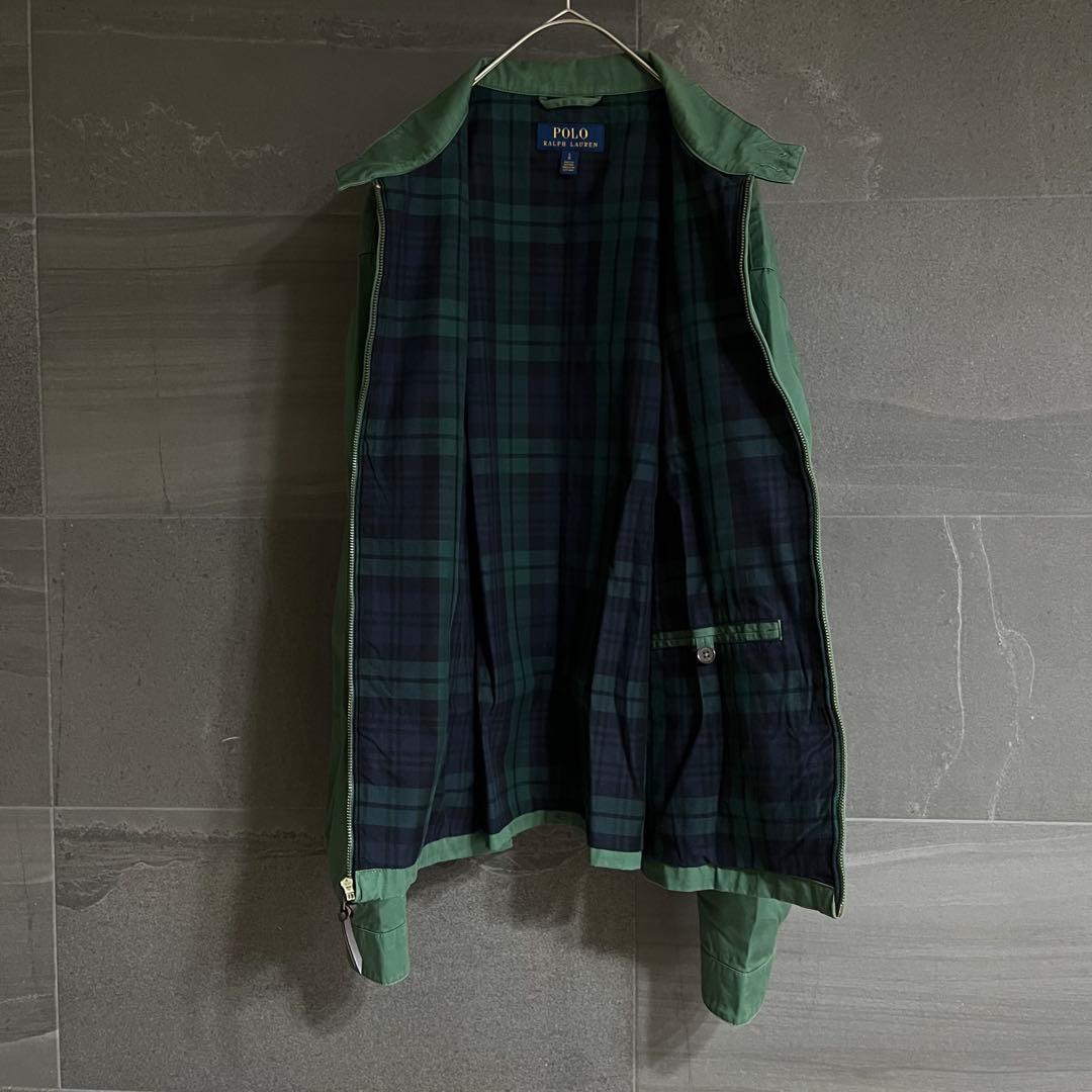 現行 正規品 ポロ ラルフローレン スウィングトップ 緑 アウター グリーン L