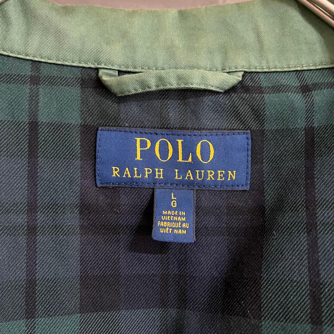 現行 正規品 ポロ ラルフローレン スウィングトップ 緑 アウター グリーン L